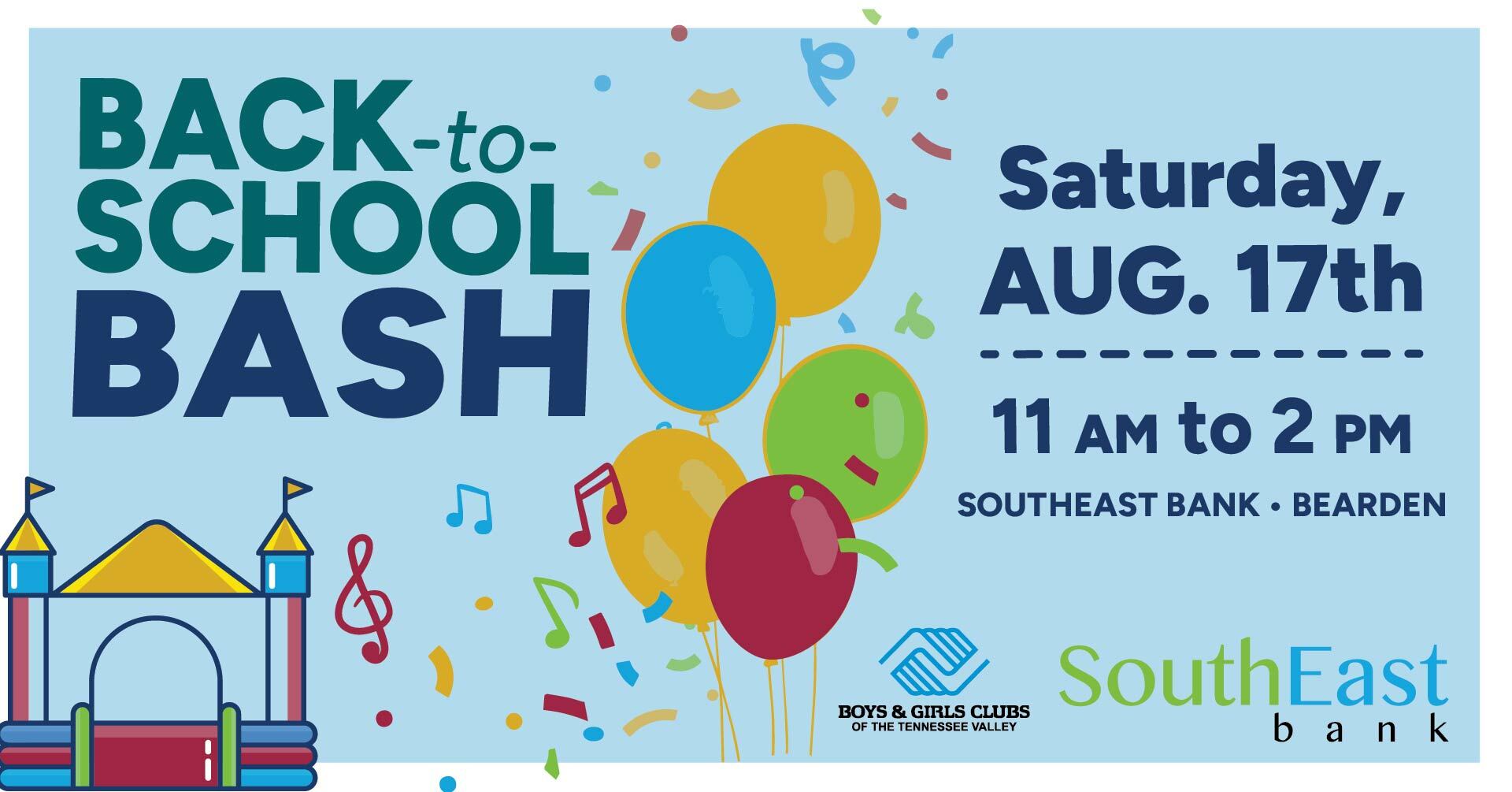 Bearden event back to School bash - SouthEast Bank