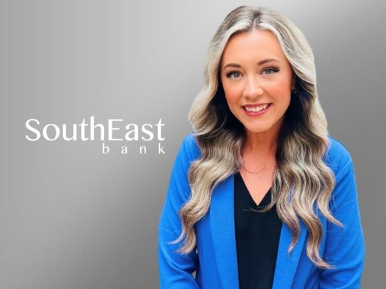 Headshot of Ciera Wilson with SouthEast Bank logo